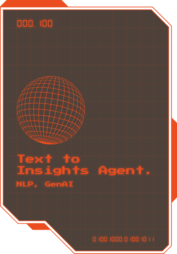 Text-to-Insight Agent on Delighted Feedback.